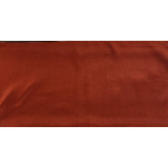 Rust Red Wild Rag Large Scarf 35x35" Satin Western Accessory Cowgirl or Cowboy - Picture 3 of 8